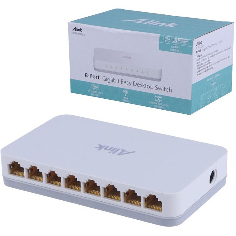 سوئیچ شبکه ای‌لینک A-Link 1008A